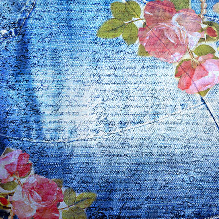 Abstract jeans backroundの写真素材