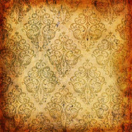 Vintage wallpaperの写真素材