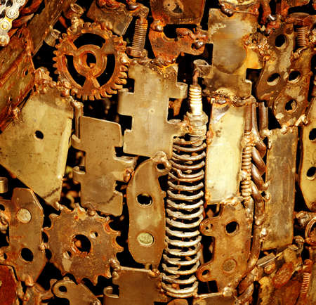 Ancient mechanism detailの写真素材