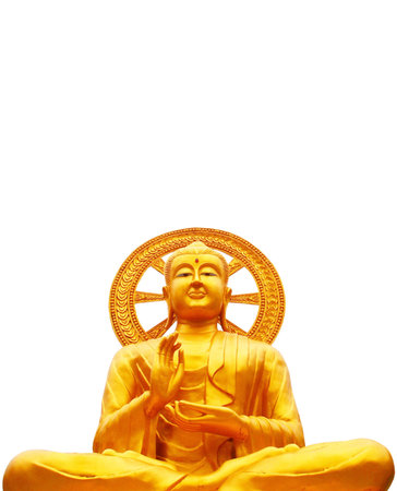 Golden Buddha.の写真素材