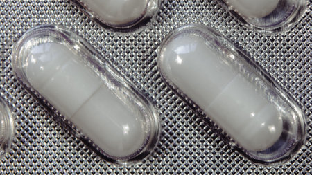 A Blister Pack of Tablets