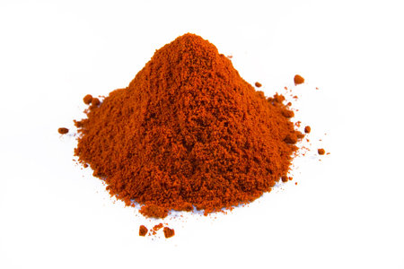 Magyar  Hungarian  red paprika powder   の写真素材