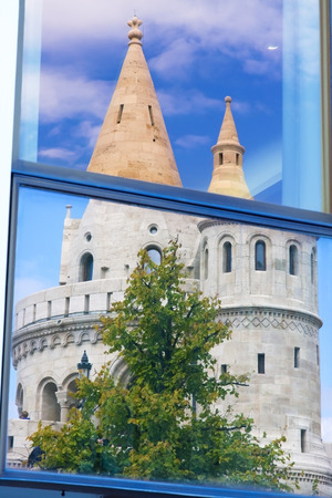 The Fisherman Bastion in Budapestの写真素材