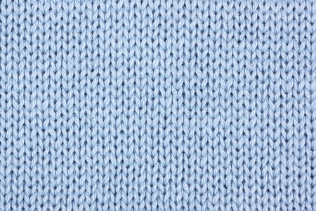 blue cotton knitting material as backgroundの写真素材