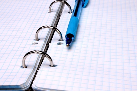 pencil and notepadの写真素材