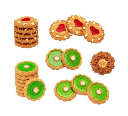 Set cookiesの写真素材