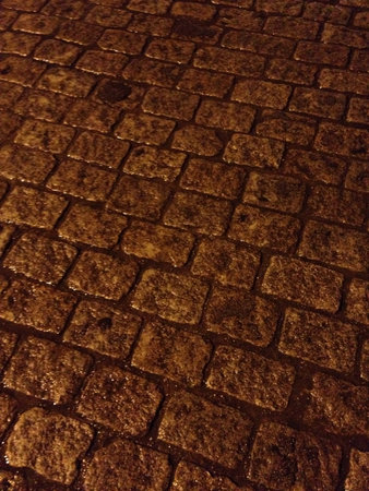 Stone pavement