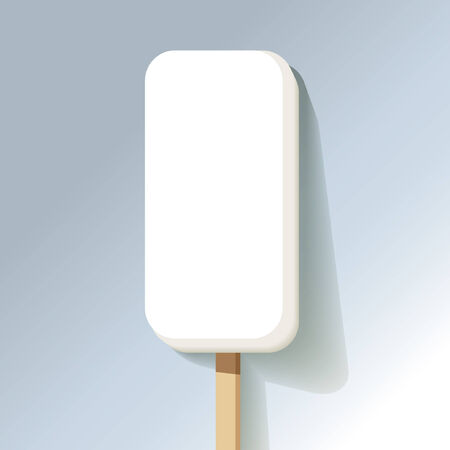 ice cream on a stickのイラスト素材