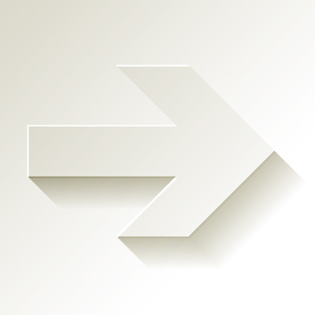 Next white arrow on white backgroundのイラスト素材