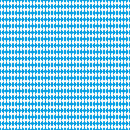 Oktoberfest Bavaria endless fine diamond pattern.のイラスト素材