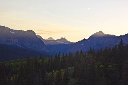 Montana natural viewの写真素材