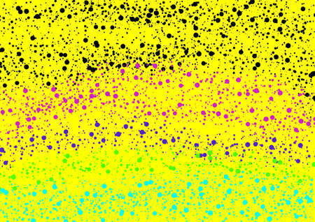 Abstract background yellow blue swirlの写真素材