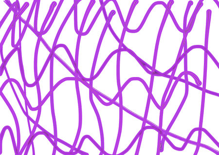 Purple and white