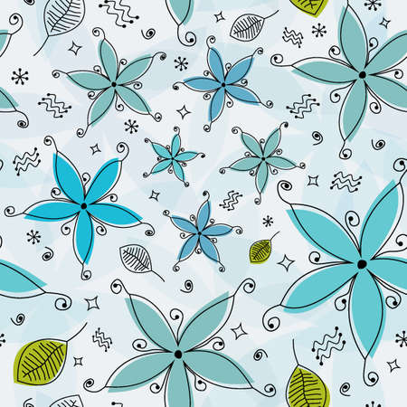 This seamless background pattern is a scalable vector pattern, making it ideal for textiles, gift-wrapping and decorative papers, backgrounds, greeting cards, wallpaper and moreのイラスト素材