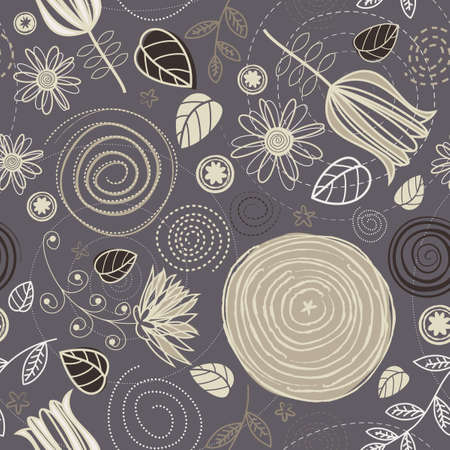 This seamless background pattern is a scalable vector pattern, making it ideal for textiles, gift-wrapping and decorative papers, backgrounds, greeting cards, wallpaper and moreのイラスト素材