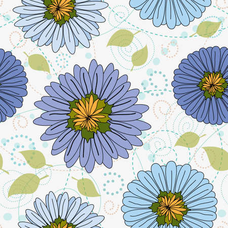 This seamless background pattern is a scalable vector pattern, making it ideal for textiles, gift-wrapping and decorative papers, backgrounds, greeting cards, wallpaper and moreのイラスト素材