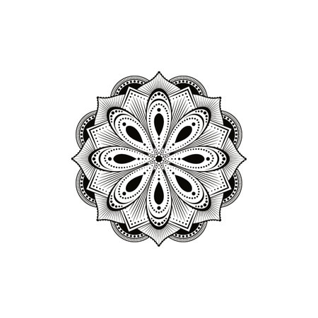 This seamless mandala is scalable a vector, making it ideal for backgrounds, textiles, gift-wrapping, decorative papers, backgrounds, greeting cards, wallpaper and moreのイラスト素材