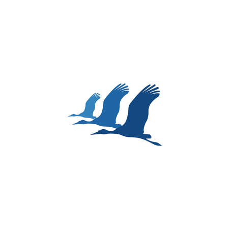 Bird Logo Template vector illustrationのイラスト素材