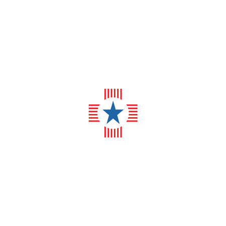 Star Logo Template vector icon illustration designのイラスト素材