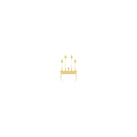 Crown Concept Logo icon Design Templateのイラスト素材