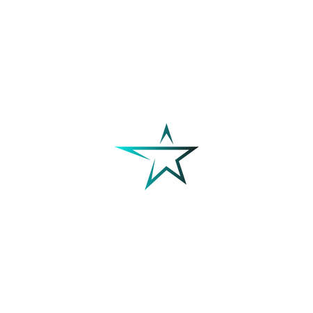Star Logo Template vector icon illustration designのイラスト素材