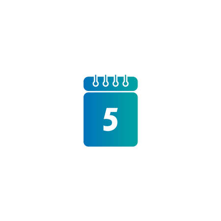 Calendar date icon vector templateのイラスト素材