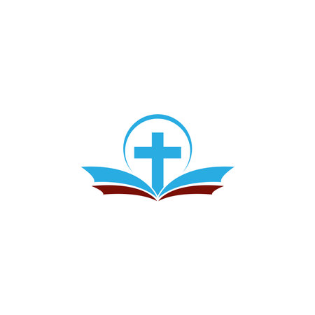 Book logo icon design template vector illustrationのイラスト素材