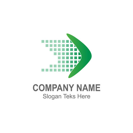 Boomerang logo icon illustration vector flat designのイラスト素材