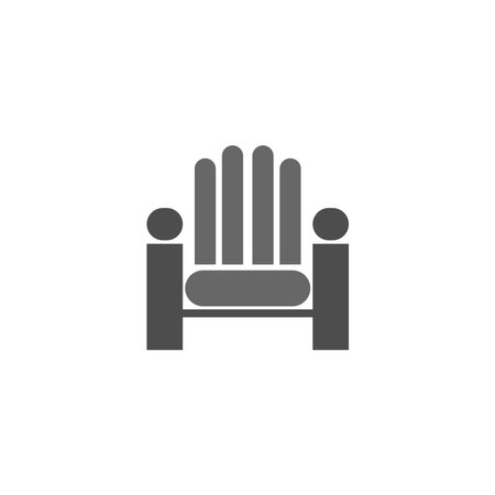 Furniture logo icon vector flat design templateのイラスト素材