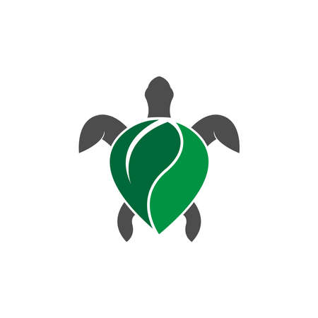 Turtle logo icon vector template illustration designのイラスト素材