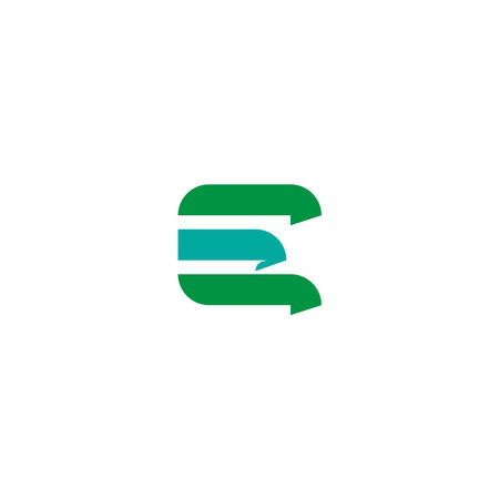 Letter E  logo icon design vector illustration templateのイラスト素材