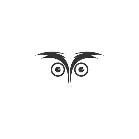 Owl  vector icon design template illustrationのイラスト素材