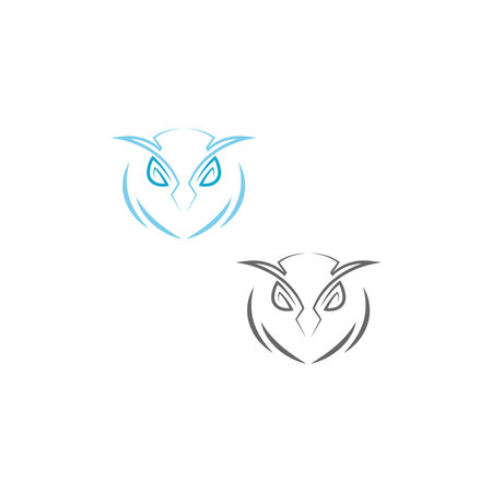 Owl icon  design vector template illustrationのイラスト素材
