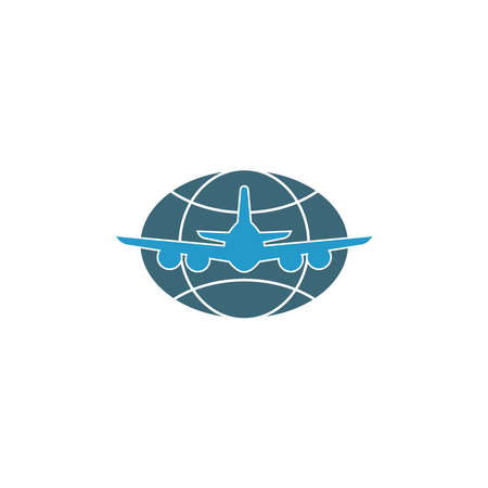 Plane icon design template vector illustrationのイラスト素材