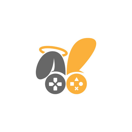 Rabbit logo icon design vector template illustration