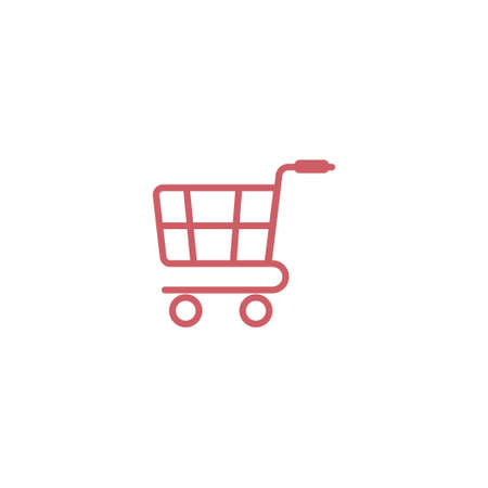 Shopping cart icon design template vectorのイラスト素材