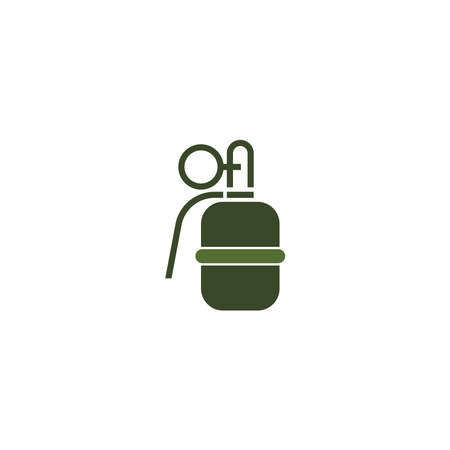Grenade icon illustration design templateのイラスト素材