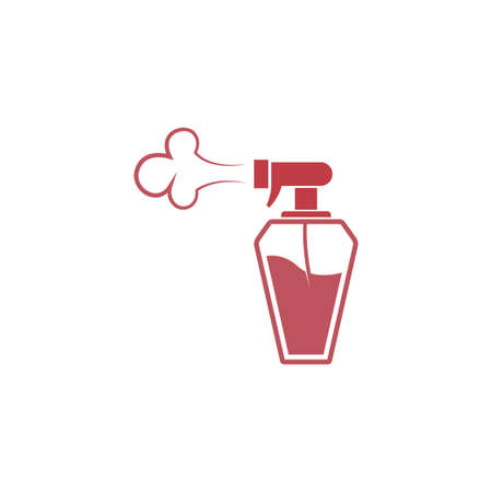 Perfume icon logo design illustration template vectorのイラスト素材