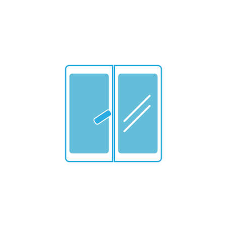 Windows logo icon design illustration template vectorのイラスト素材