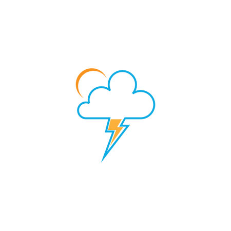 Cloud logo icon design illustration template vectorのイラスト素材