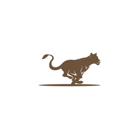 Lion icon logo design illustration templateのイラスト素材
