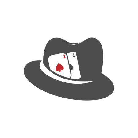 Gambling icon logo illustration vectorのイラスト素材