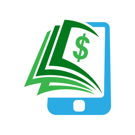Cash icon design illustration vectorのイラスト素材