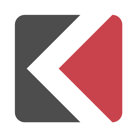 Letter K logo icon design vectorのイラスト素材