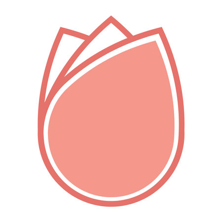 Tulip icon design vector illustrationのイラスト素材