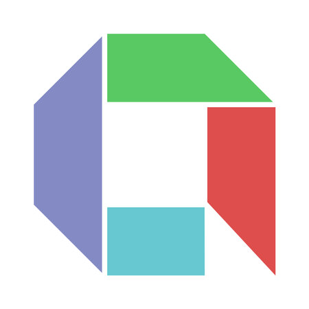 Letter A logo design illustrationのイラスト素材