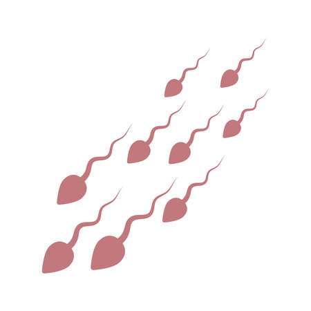 Sperm icon design illustration templateのイラスト素材