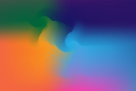 Abstract blurred design illustration template