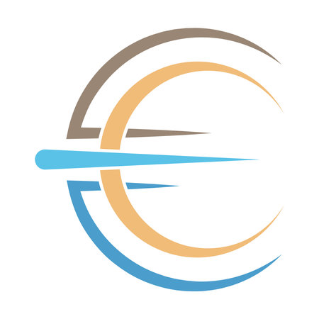 Circle and circular  logo icon design illustrationのイラスト素材