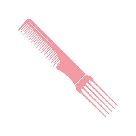 Comb logo icon design illustrationのイラスト素材